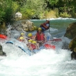 1. vodn sporty: rafting na ece Cetina v Omii
